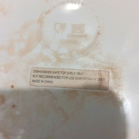 Pale Yellow Circle Tray With Open Handles 15.5" - Picture 3 of 5